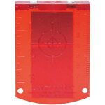 Bosch professional - plaque cible laser bosch rouge