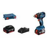 Bosch professional - visseuse cl� a chocs gdx 18v + 2 batteries 4ah