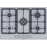 Bosch - table de cuisson a gaz srie 4 - 5 foyers - 52 x 75 x 4, 5 cm - pgq7b5k90 - inox
