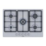 Bosch - table de cuisson a gaz srie 4 - 5 foyers - 52 x 75 x 4, 5 cm - pgq7b5k90 - inox