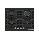 Bosch - table gaz verre tremp, 60 cm, ser6, verre tremp, fonte (individuel) a ppp6a6i40