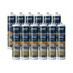 Bostik ? lot de 12 mastics polyur�thane flexpro pu790 300ml ? colle pour b�ton, bois, m�tal ? technologie ...