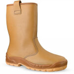 Botte de s�curit� jallatte jalfrigg sas pointure 42 coloris naturel fourr�e doublure isothermique