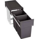 Botton ii - poubelle encastrable, cloisonn�e, 30 l 526376 - blanco