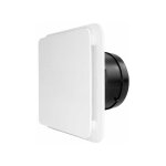 Unelvent - bouche d'extraction et d'insufflation bdo plastique r�glable 80mm 855015