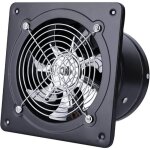 Bouche vmc ventilateur d'extraction 50w - noir