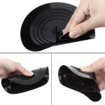 Bouchon anti - odeur en silicone noir �paissi et �largi de 15 cm pour �vier, siphon de sol, adapt� � ...