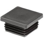 Bouchon carré 40x40 epaisseur tube 1. 5 à 3. 5 polyethylène noir - 20 pièces Bouchon carré 40x40 epaisseur tube 1. 5 à 3. 5 polyethylène noir - 20 pièces