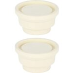 Bouchon d'�chelle de piscine, 2 pi�ces bouchon en caoutchouc pour �chelle de piscine accessoire de piscine ...