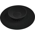 Bouchon et filtre universel uppy adapt aux vacuations vier, lavabo, baignoire wirquin 30722894, noir ...