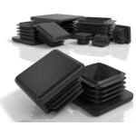 Bouchons  lamelles 40x40 mm pour tube carr bouchons carrs en plastique pe bouchon pied de chaise bouchon ...