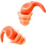 Bouchons d'oreille silicone r�utilisables, etanches pour natation baignade et anti - bruit pour dormir, ...