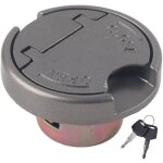 Bouchon de réservoir d'essence avec clés, pièces en acier inoxydable universelles pour scooter moto gy6 ... Bouchon de réservoir d'essence avec clés, pièces en acier inoxydable universelles pour scooter moto gy6 ...