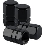 Bouchon de valve de pneu en aluminium, anti - poussi�re, pour v�hicules tout - terrain, voitures, v�los ...