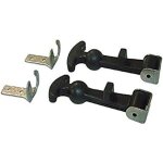 Boucle de capot, deux ensembles, attache de capot en acier inoxydable, boucle �lastique amortissante ...