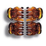 Boucle donegal mini ambre (fa - 5819) 1 paquet - 4 pi�ces