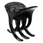 Boucle donegal noire / ambre / ambre clair (fa - 9796)