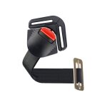Boucle de scurit pour sige de voiture, boucle de verrouillage fixe avec clip pour ceinture de scurit, ...