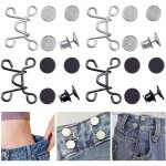 Boucles de taille r�glables 4 pi�ce instantan�s jeans � epingles � boutons boucles de taille sans clous ...