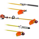 Boudech - moster - 620 dbroussailleuse multifonction 5 en 1 essence thermique 62cc taille - haie pour ...