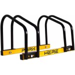 Boudech ? porte - v�los modulaire en acier inoxydable pour 2 v�los ? fixation au sol ? dimensions 39x32, ...