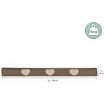 Beautissu - boudin bas de porte 90 cm marron, tuuli hr