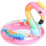 Boue gonflable flamant rose, 74 x 70 cm, jouets de sports nautiques pour les vacances d't  la plage ...