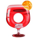 Bouée gonflable ronde xxl pour piscine & plage ultra confort, flotteur deluxe - cocktail passion ø158cm ... Bouée gonflable ronde xxl pour piscine & plage ultra confort, flotteur deluxe - cocktail passion ø158cm ...