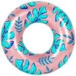 Bou�e gonflable ronde xxl pour piscine & plage ultra confort, flotteur deluxe - plantes tropicales �108cm ...