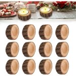 Bougeoir bois, 12 pi�ce bougeoir, d�coration personnalis�e photophore bougie, r�tro bougeoirs, chandelier ...