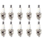 Bougie d'allumage universelle pour d�broussailleuse, taille standard, 10 pi�ces, compatible stihl fs20 ...