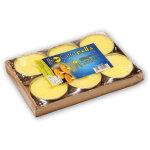 Bougie chauffe - plat citronelle maxi 6 pcs bougies citronnelle 60x20 mm parfume'e anti - moustique Bougie chauffe - plat citronelle maxi 6 pcs bougies citronnelle 60x20 mm parfume'e anti - moustique