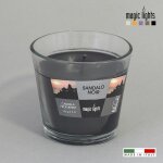 Bougie parfume en verre bois de santal 150g magic lights