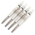 Bougie de pr�chauffage, super r�sistance 4 pi�ces bougies de pr�chauffage en fer inoxydable fiable pour ...