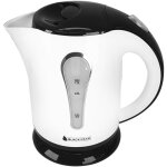 Bouilloire - capacit� 1l - filtre anti - calcaire - noir - blanc - blackpear bsf1020