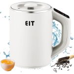 Bouilloire de 800 ml - petite bouilloire de voyage 300 w - �bullition rapide 5 minutes - bouilloire de ...
