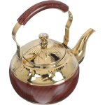Bouilloire en acier inoxydable, support  th, pot chauffant en mtal, cuisinire portable, machine  ...