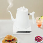 Bouilloire coffee classic - bouilloire �lectrique, chauffe - eau, design haut de gamme avec bec verseur, ...