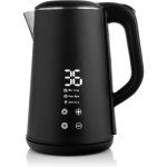 Bouilloire électrique, 1, 6 litre, en acier inoxydable, théière avec fonction de maintien de la température, ... Bouilloire électrique, 1, 6 litre, en acier inoxydable, théière avec fonction de maintien de la température, ...