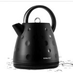 Bouilloire electrique 1, 7l, th�i�re electrique, filtre amovible, indicateur de niveau d'eau, 1850w, ...