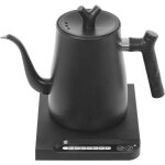 Bouilloire �lectrique, 1000 w, en acier inoxydable, r�glage de la temp�rature, col de cygne, bouilloire ...