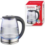 Bouilloire �lectrique avec contr�le de temp�rature, verre, 1, 8 l, klausberg kb - 7887
