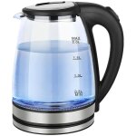 Snq - bouilloire électrique à ébullition rapide, 2 litres, 2000 watts, bouilloire en verre facile à nettoyer, ... Snq - bouilloire électrique à ébullition rapide, 2 litres, 2000 watts, bouilloire en verre facile à nettoyer, ...