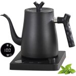 Bouilloire �lectrique intelligente col de cygne 1. 0 litre avec r�glage temp�rature 40 - 100�c, acier ...