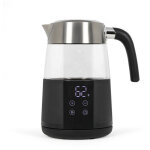 Bouilloire �lectrique livoo dod221n 1, 7 l verre borosilicate noir 1850?2200 w