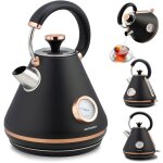 Bouilloire �lectrique avec thermom�tre 1, 7l berdsen bd - 701 noir