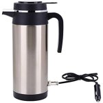 Bouilloire �lectrique voiture 24v env. 1200ml tasse chauffante avec l'allume - cigare bouteille � caf� ...