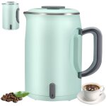 Bouilloire �lectrique de voyage 600 ml, poign�e pliable, mini bouilloire de camping portable � faible ...