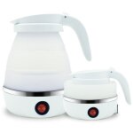 Bouilloire pliable 600 ml - bouilloire lectrique - bouilloire  eau - mini bouilloire - thire de voyage ...