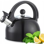 Bouilloire sifflante 1, 8 l becker induction gaz durable pratique acier inoxydable Bouilloire sifflante 1, 8 l becker induction gaz durable pratique acier inoxydable